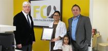 David congratulates Caledon Foot Clinic & Orthotics located in Caledon East on their Grand Opening