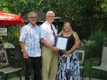 David congratulates Senior Saviour Solutions on Launch