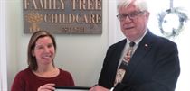 David Congratulates Family Tree Childcare Centre Grand Opening