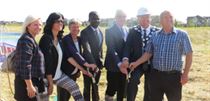 On September 11, 2017, David attended the groundbreaking ceremony for Southfields Village recreation centre and community hub
